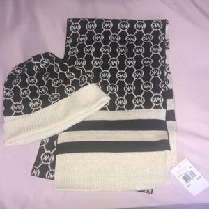 Michael Kors hat and scarf set